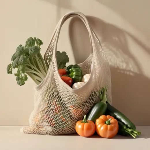 String Bag (Avoska): The miracle of folding